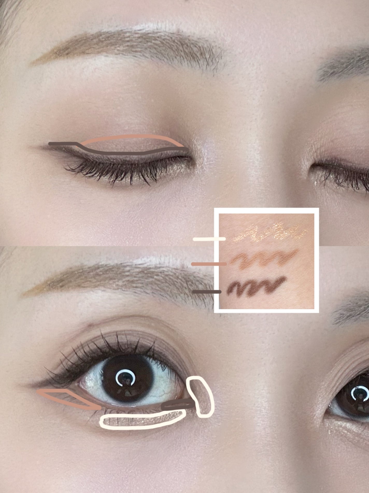 ダブルラスティングジェルライナー/keybo/ジェルアイライナーを使ったクチコミ(2枚目)