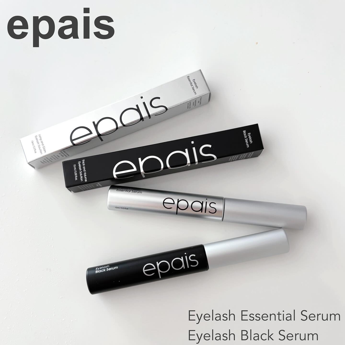 アイラッシュブラックセラム/epais/まつげ美容液を使ったクチコミ（1枚目）