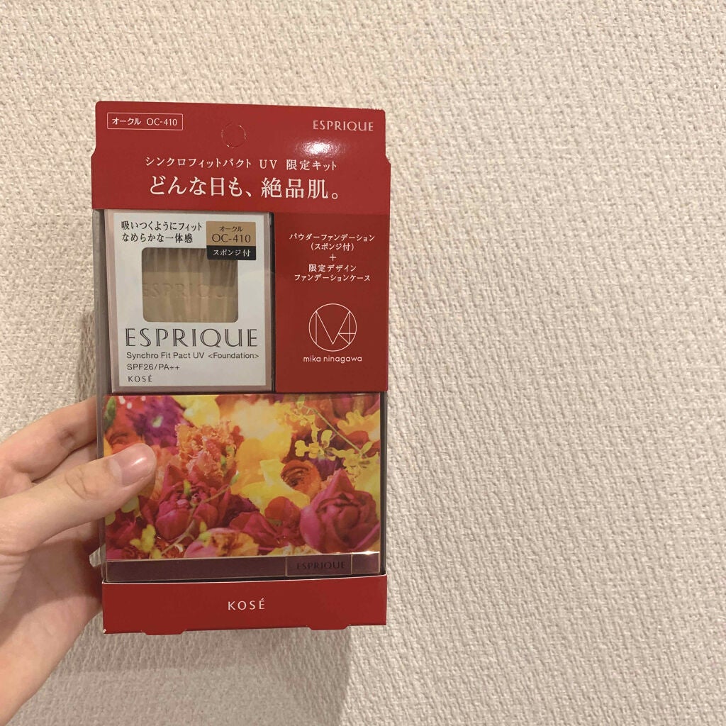 シンクロフィット パクト UV/ESPRIQUE/パウダーファンデーションを使ったクチコミ(1枚目)