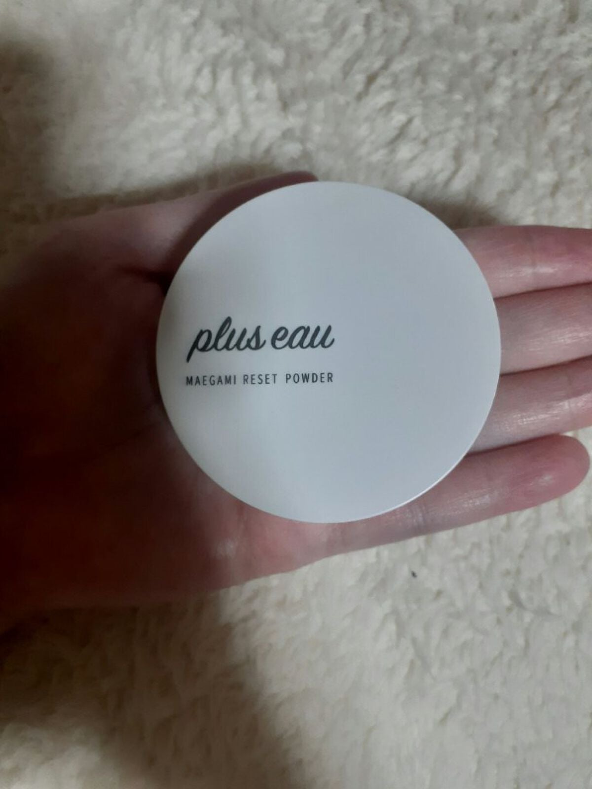 マエガミリセットパウダー/plus eau/その他スタイリングを使ったクチコミ(1枚目)