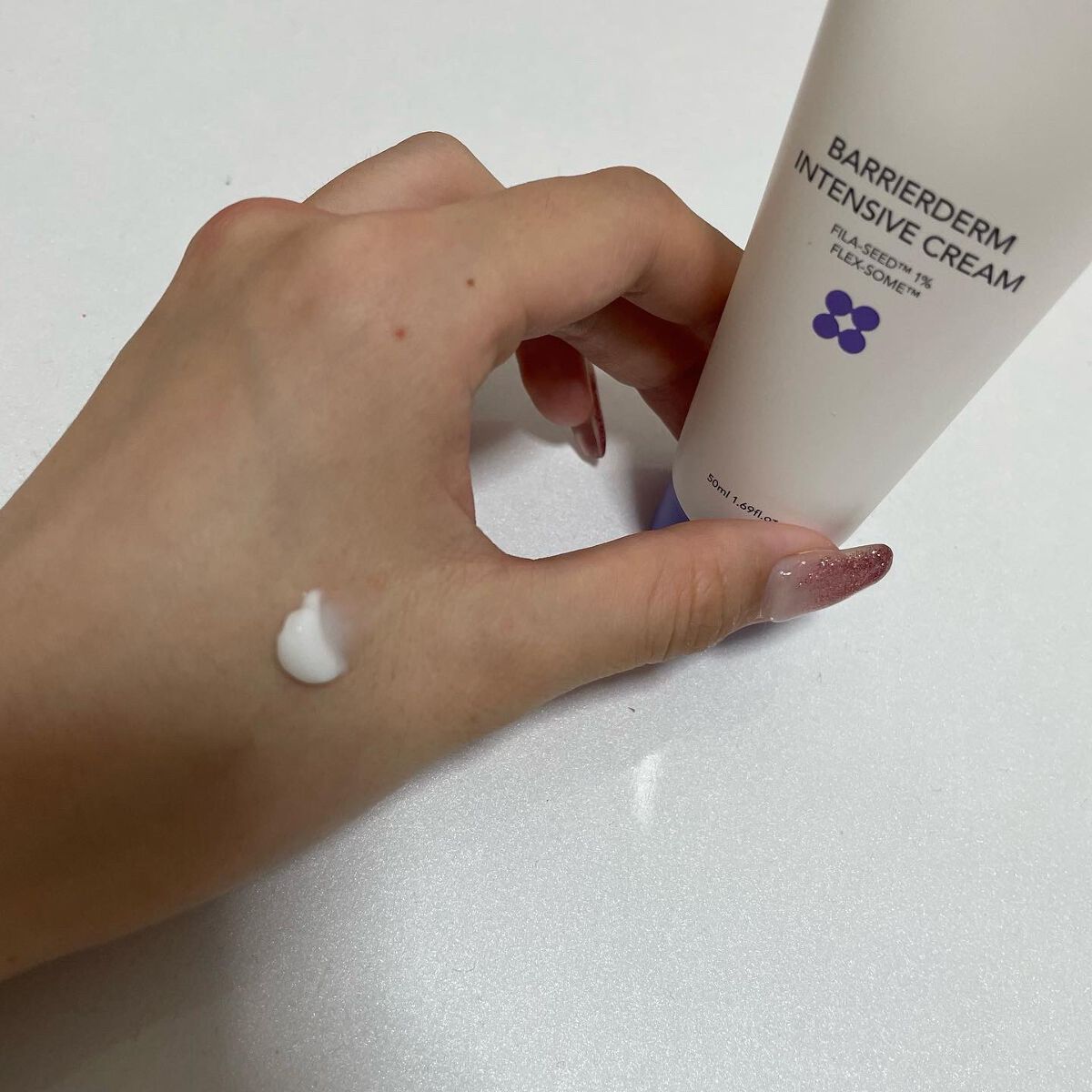 バリアダームモイストクリーム/SKIN&LAB/フェイスクリームを使ったクチコミ(2枚目)