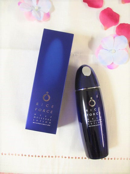 ディープモイスチュアローション/ライスフォース/化粧水を使ったクチコミ(1枚目)