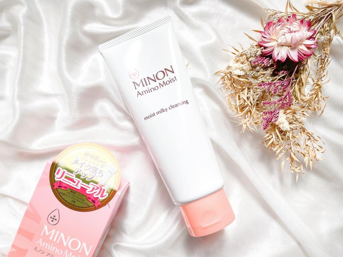 ミノン アミノモイスト モイストミルキィ クレンジング/ミノン/ミルククレンジングを使ったクチコミ(1枚目)