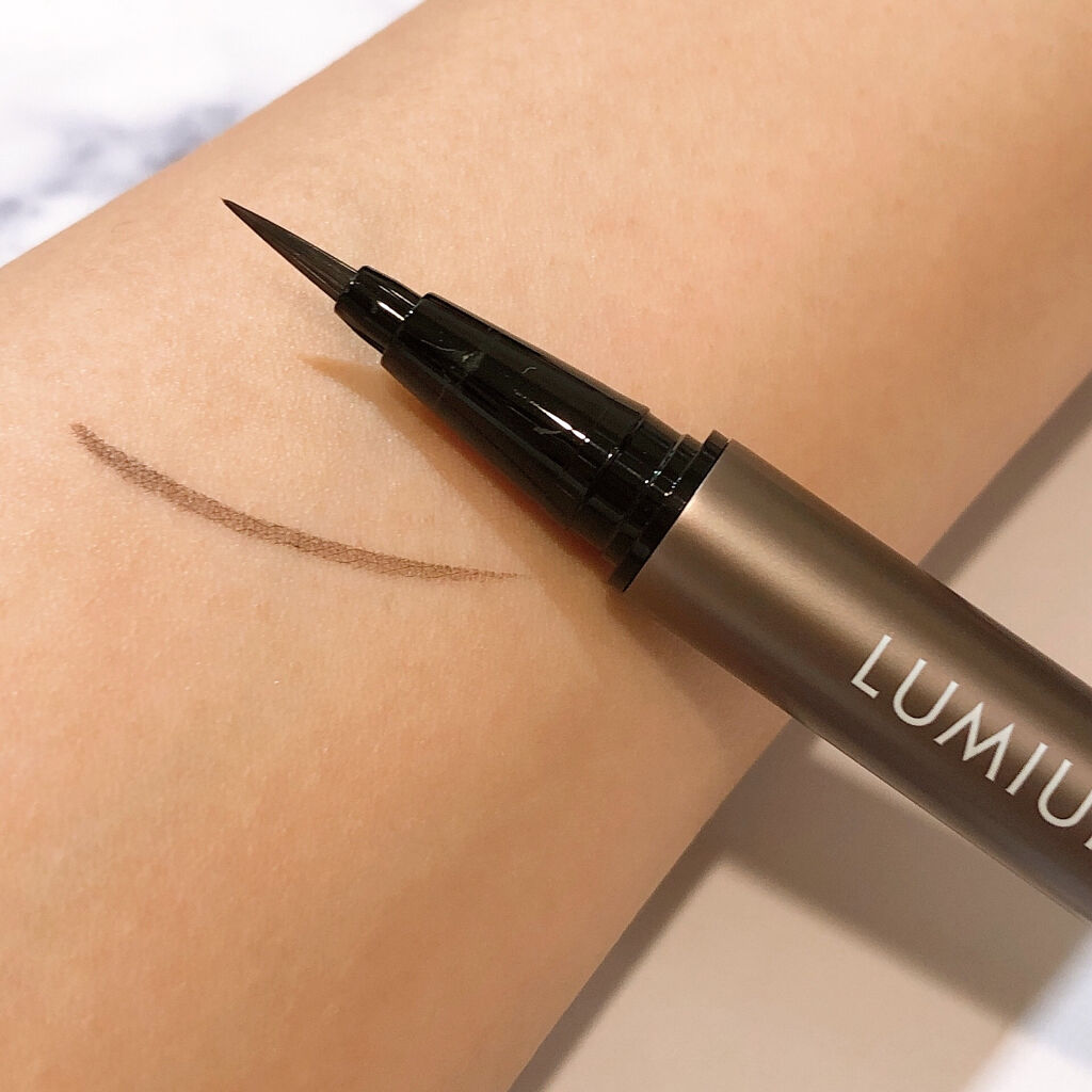 スキルレスライナー/LUMIURGLAS/リキッドアイライナーを使ったクチコミ（2枚目）