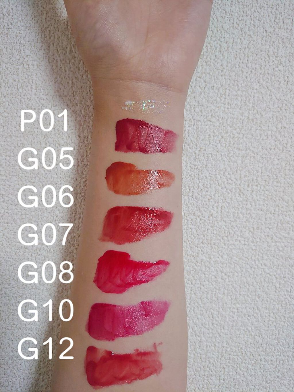 Cherry Love グリッター リキッドアイシャドウ/FlowerKnows/グリッターを使ったクチコミ（2枚目）