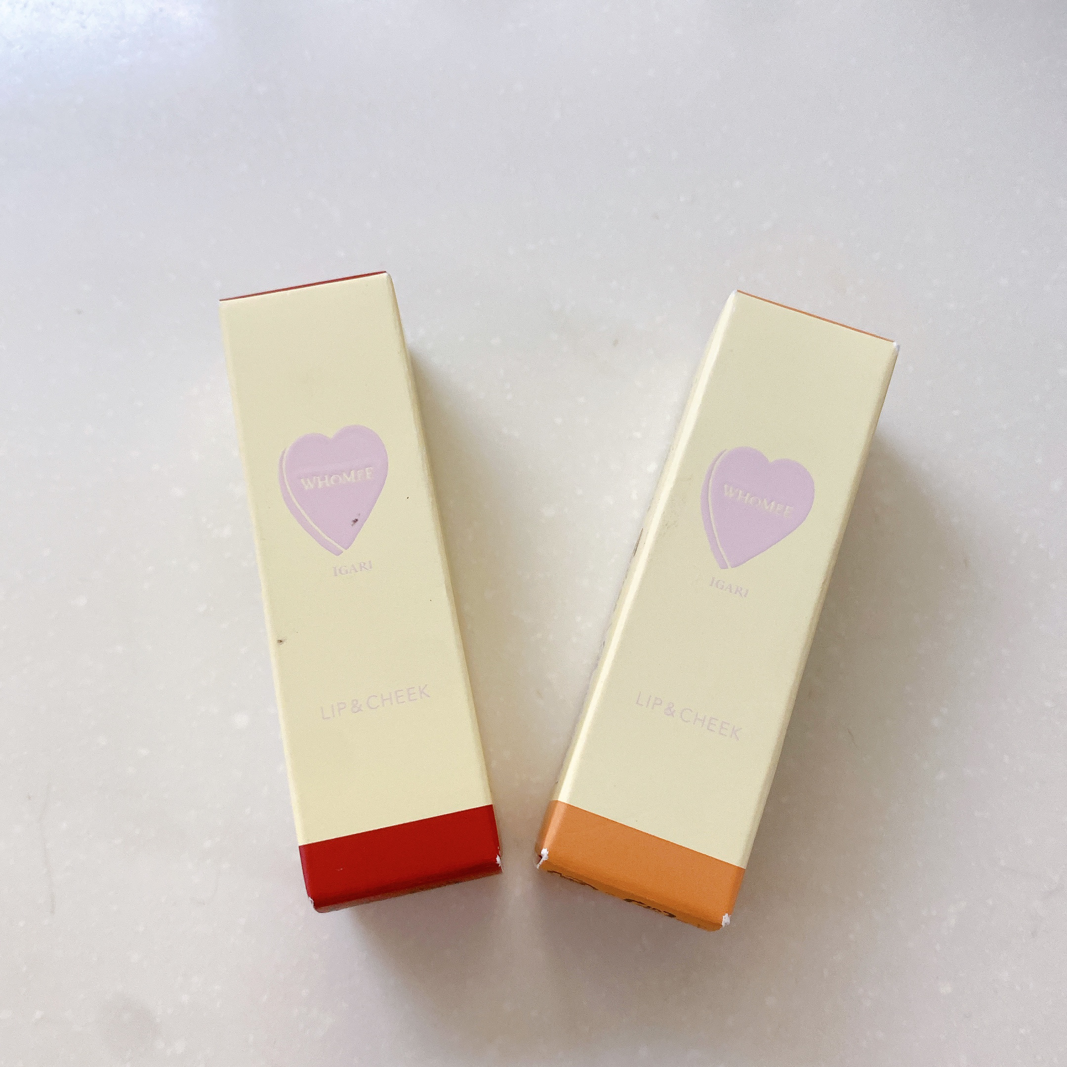 リップ＆チーク アブラッチョブラウン/WHOMEE/ジェル・クリームチークを使ったクチコミ（1枚目）