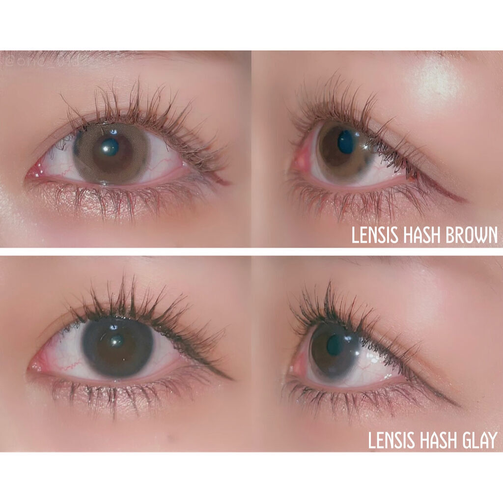 ハッシュシリーズ/LENSSIS/カラーコンタクトレンズを使ったクチコミ（2枚目）