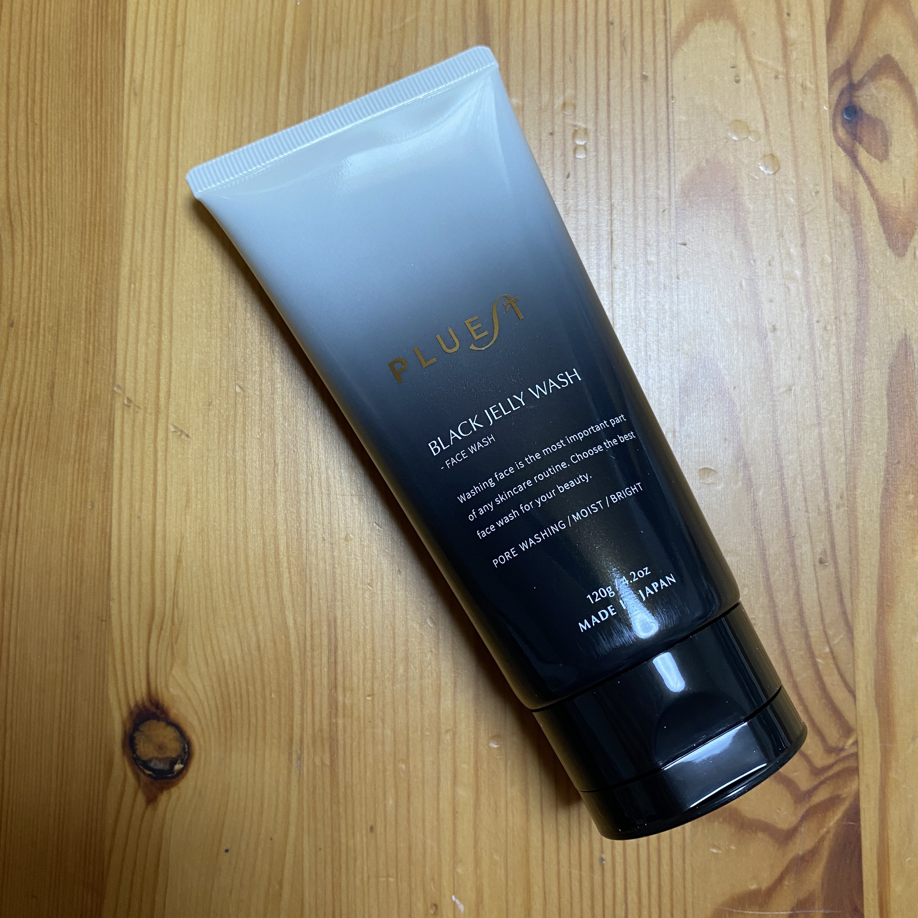 BLACK JELLY WASH（ブラックジェリーウォッシュ）/PLUEST/その他洗顔料を使ったクチコミ（1枚目）