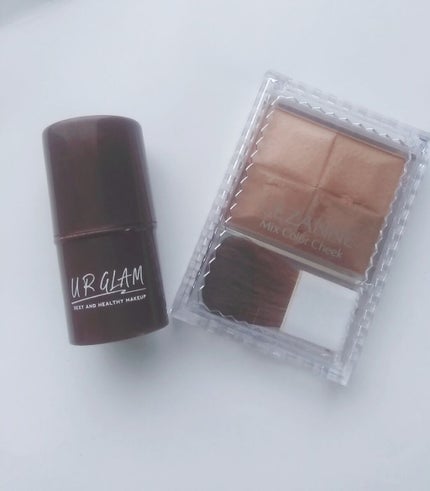 UR GLAM FACE BRUSH/U R GLAM/メイクブラシを使ったクチコミ(2枚目)
