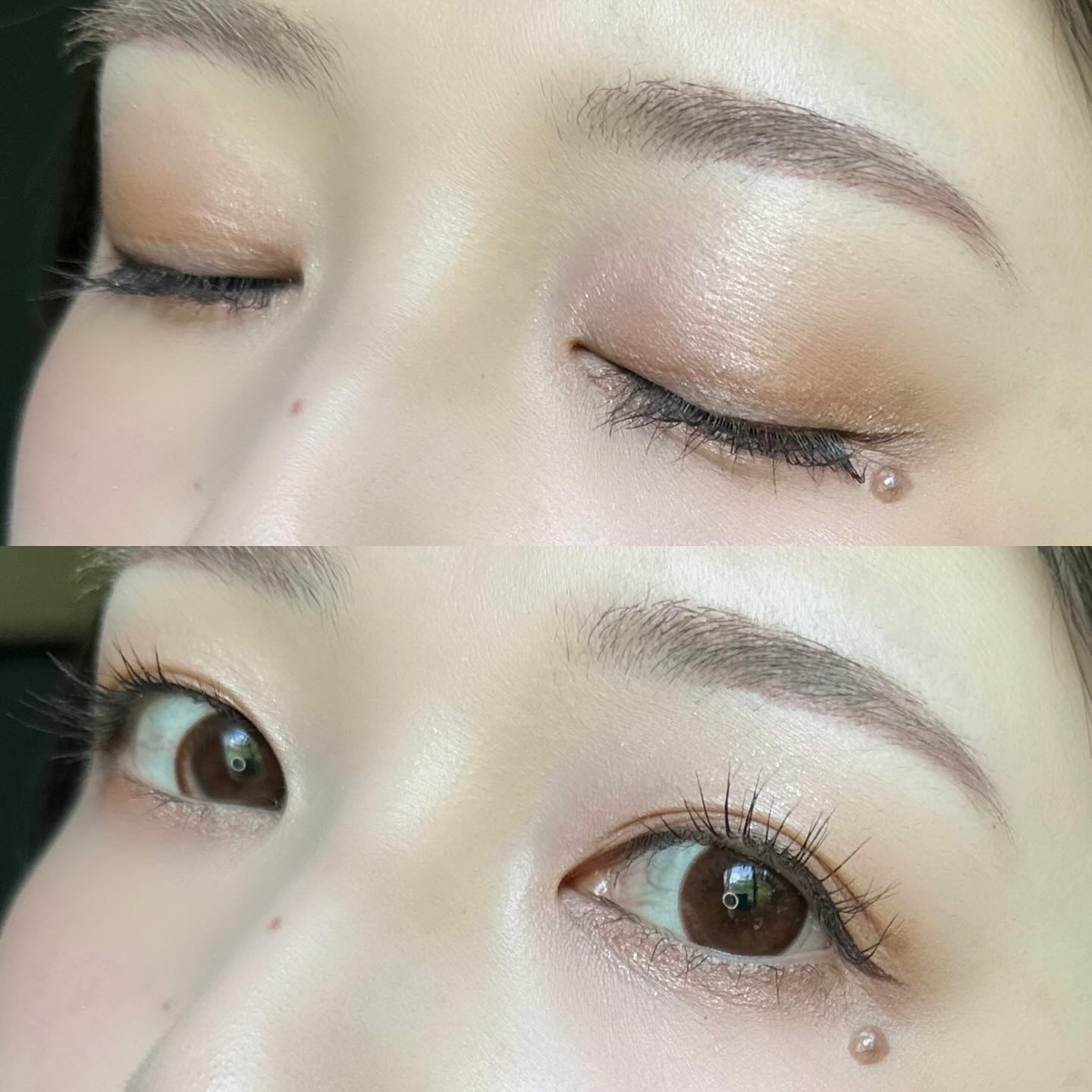 スキルレスライナー/LUMIURGLAS/リキッドアイライナーを使ったクチコミ（3枚目）