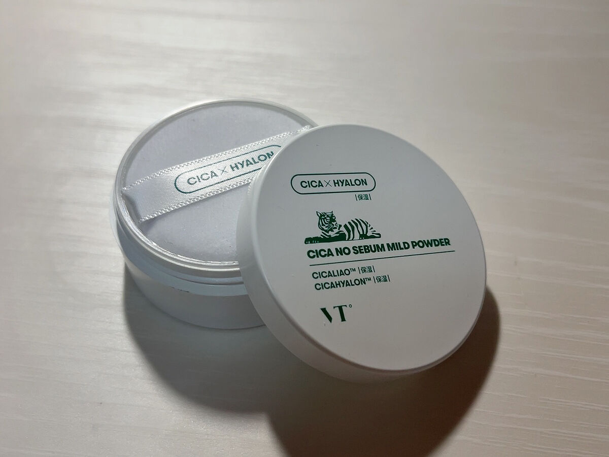 CICA ノーセバム マイルドパウダー/VT/ルースパウダーを使ったクチコミ（1枚目）