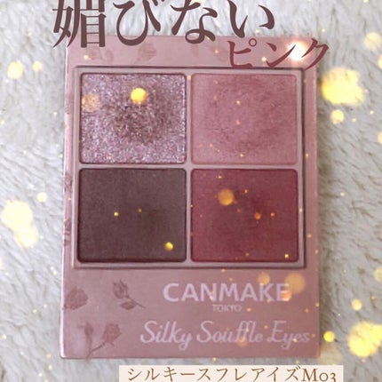 シルキースフレアイズ(マットタイプ)/キャンメイク/アイシャドウパレットを使ったクチコミ(2枚目)