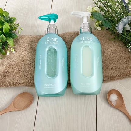 ワン アミノレスキューモイストシャンプー/トリートメント/アミノレスキュー/市販シャンプーを使ったクチコミ(2枚目)