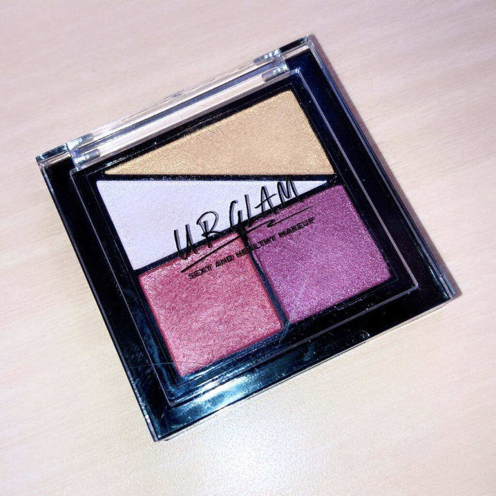 UR GLAM　VELVET EYE COLOR PALETTE/U R GLAM/アイシャドウパレットを使ったクチコミ（2枚目）