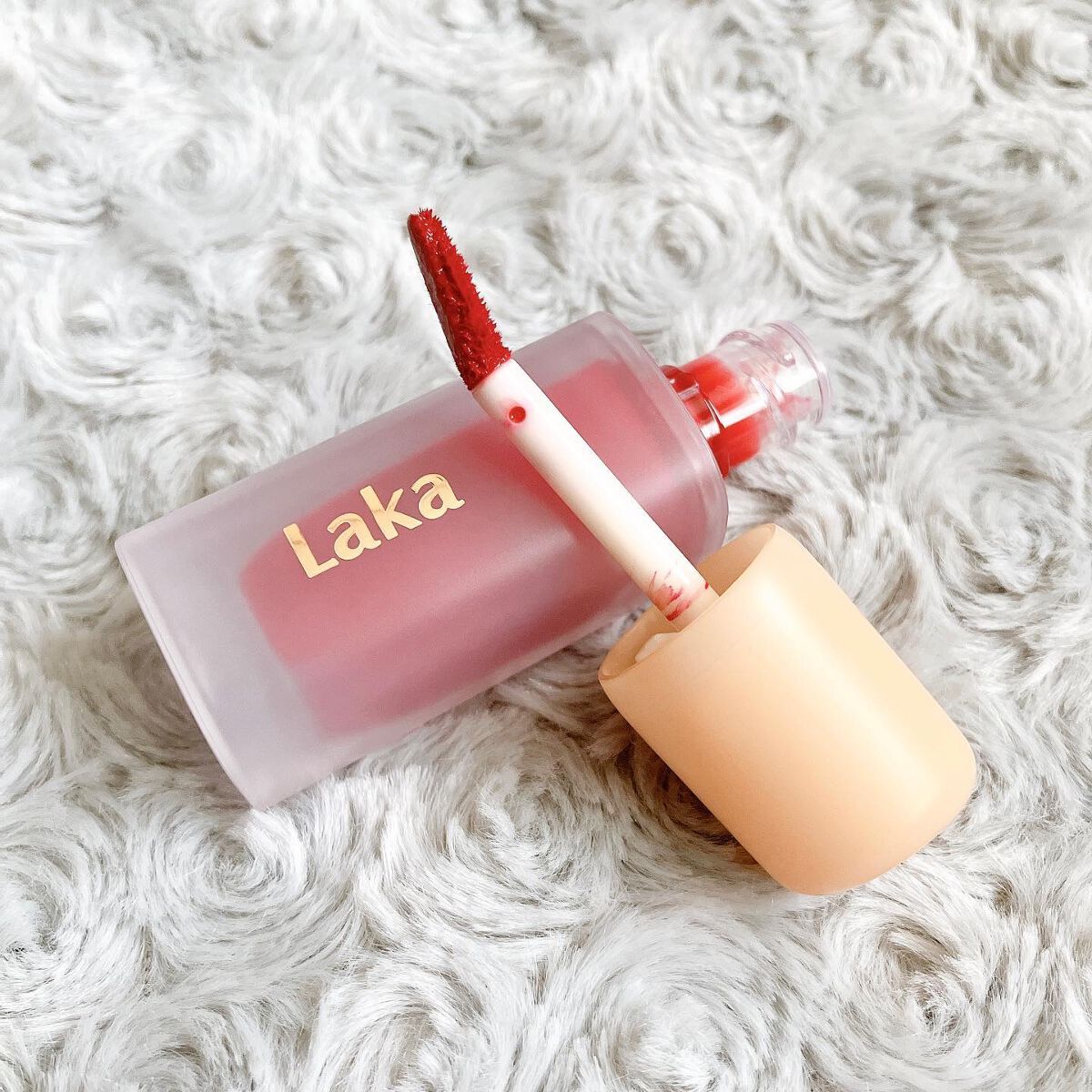 フルーティーグラムティント/Laka/リップティントを使ったクチコミ（2枚目）