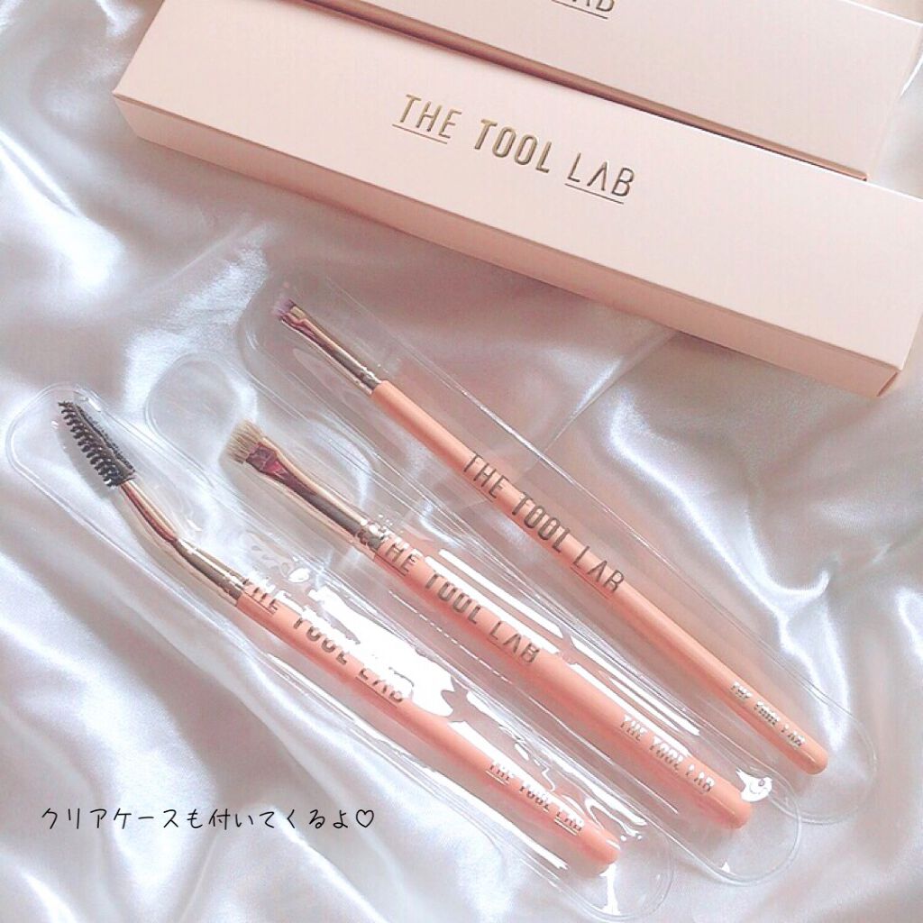 208 アイラッシュ&アイブロウ ブラシ/THE TOOL LAB/メイクブラシを使ったクチコミ(5枚目)