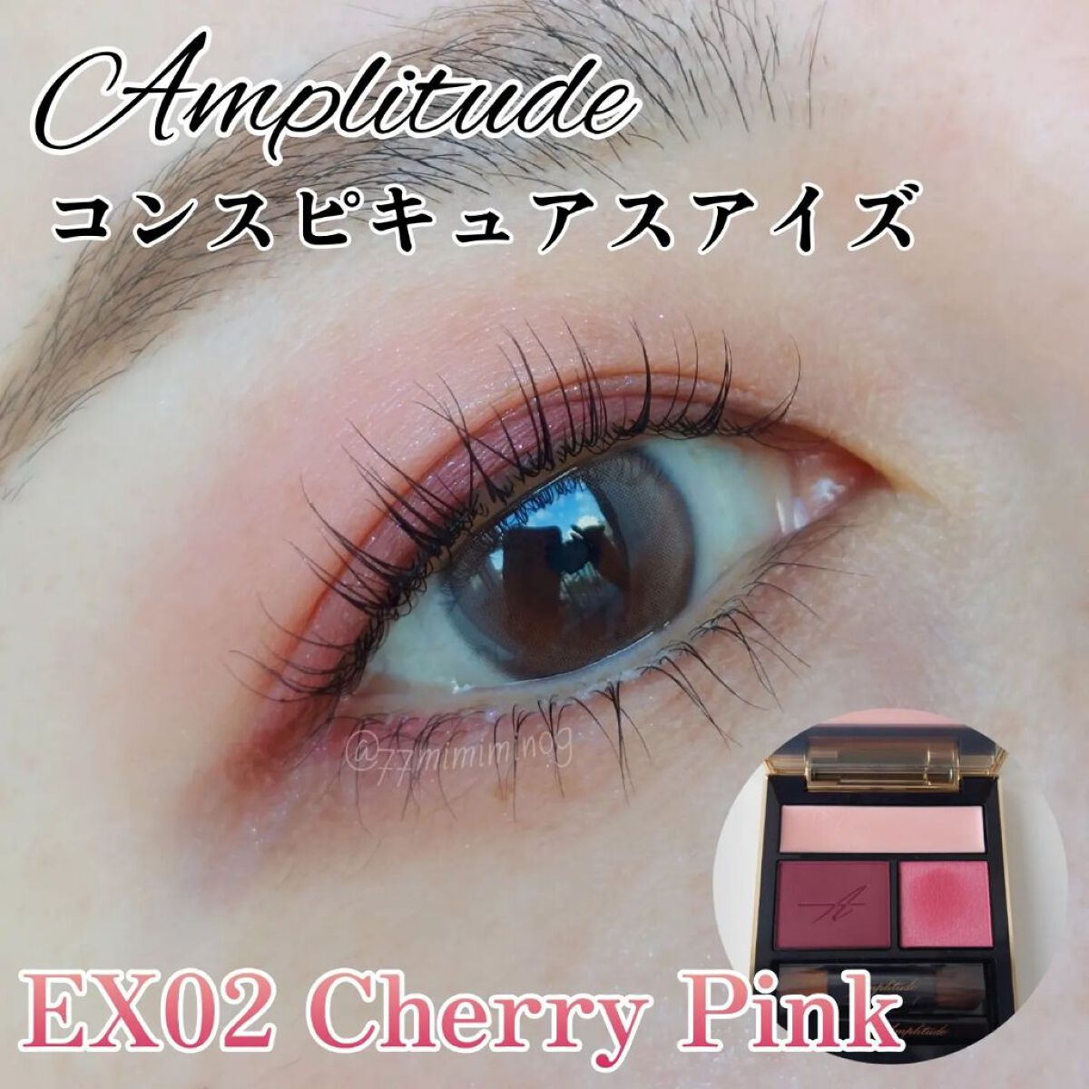 コンスピキュアス アイズ/Amplitude/アイシャドウパレットを使ったクチコミ（1枚目）