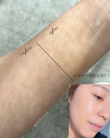 カーミンググロウアップクッションファンデーション/favs/リキッドファンデーションを使ったクチコミ(5枚目)