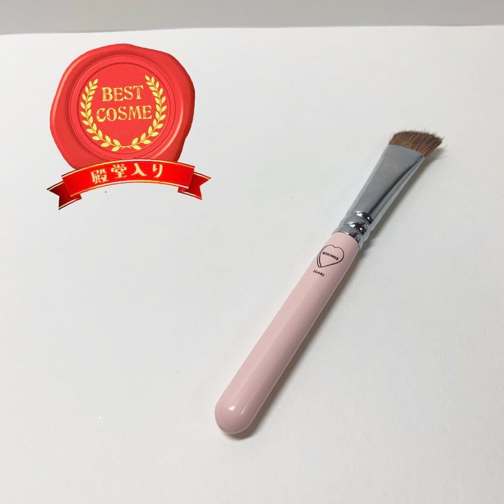 フーミー アイブロウブラシ 熊野筆/WHOMEE/メイクブラシを使ったクチコミ(1枚目)