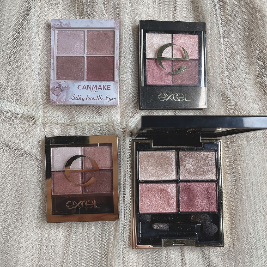 あなたはどっち派？excel・SUQQU・キャンメイクのアイシャドウパレット