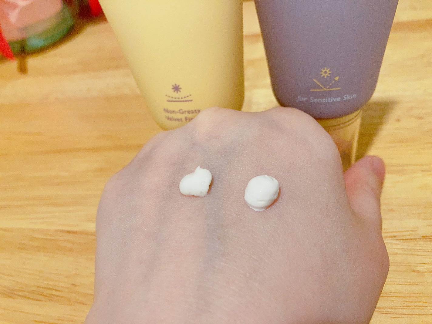 ブラックライス ピュア ミネラル リリーフ デイリー サンスクリーン/haruharu wonder/日焼け止めクリームを使ったクチコミ(5枚目)