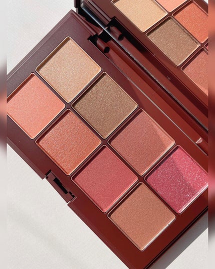 ウォーム メモリーズ アイシャドウパレット/RMK/アイシャドウパレットを使ったクチコミ(3枚目)