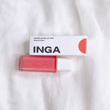 Water Glow Lip Tint 06 ヌードジンジャー（Nude Ginger）/INGA/口紅を使ったクチコミ（2枚目）