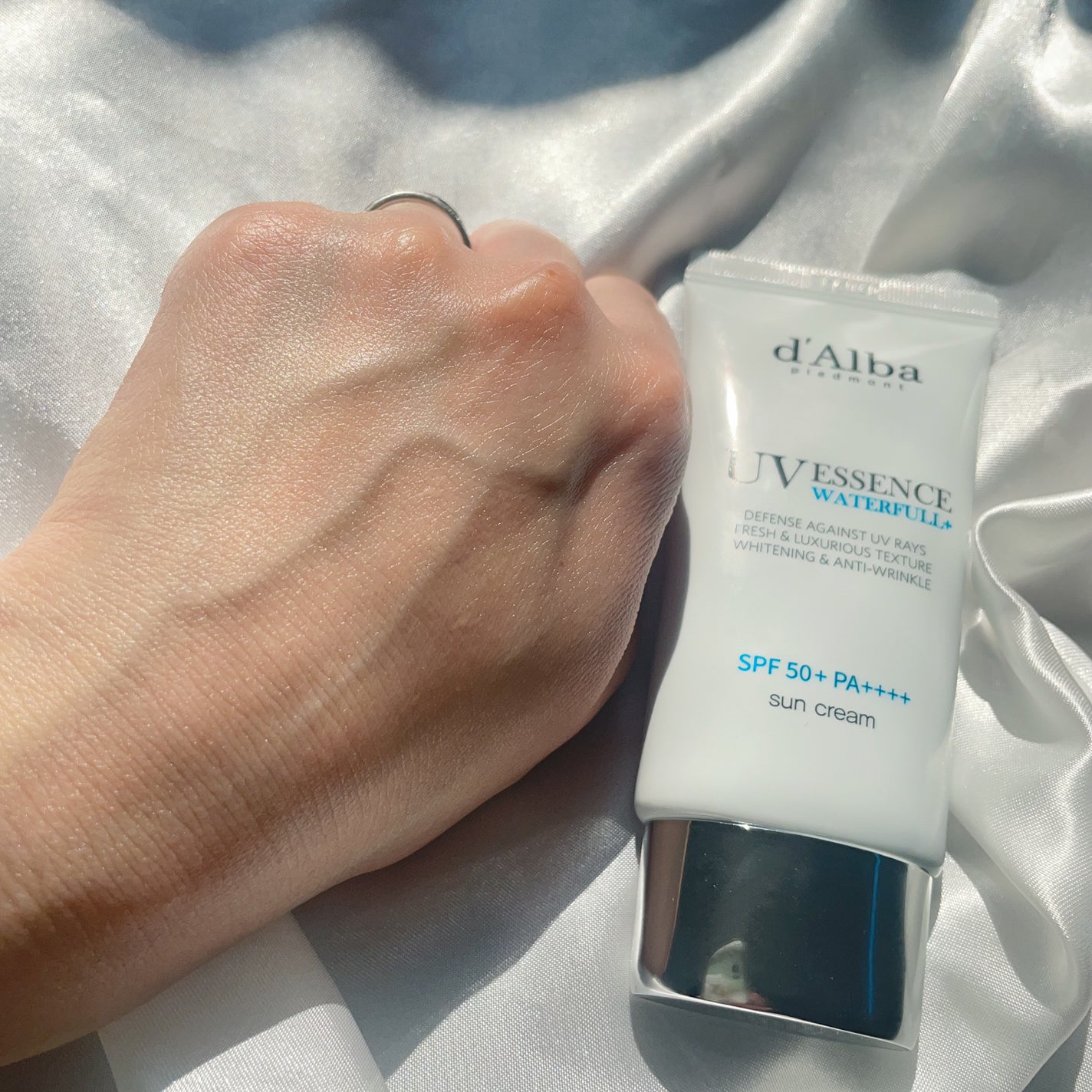 ダルバ ウォータフル エッセンス サンクリーム/ダルバ/日焼け止めクリームを使ったクチコミ(10枚目)