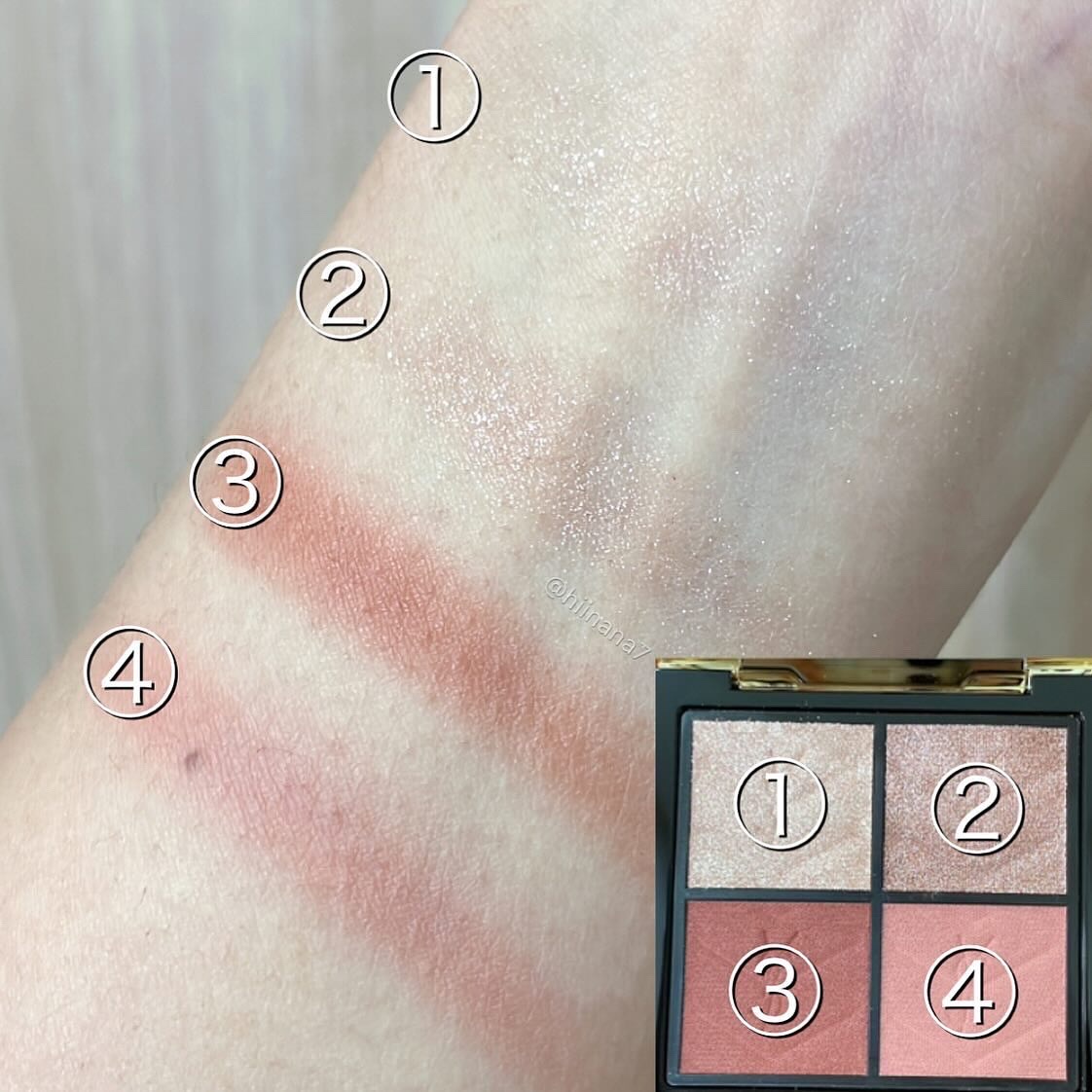 クチュール ミニ クラッチ/YVES SAINT LAURENT BEAUTE/アイシャドウパレットを使ったクチコミ（2枚目）