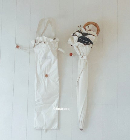 ALUCOOL 2段折りたたみ日傘 フレル/帽子屋 Loo&c/日傘を使ったクチコミ(6枚目)