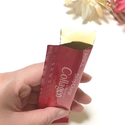 ディープチャージ コラーゲン スティックゼリー/ファンケル/美容サプリメントを使ったクチコミ(4枚目)