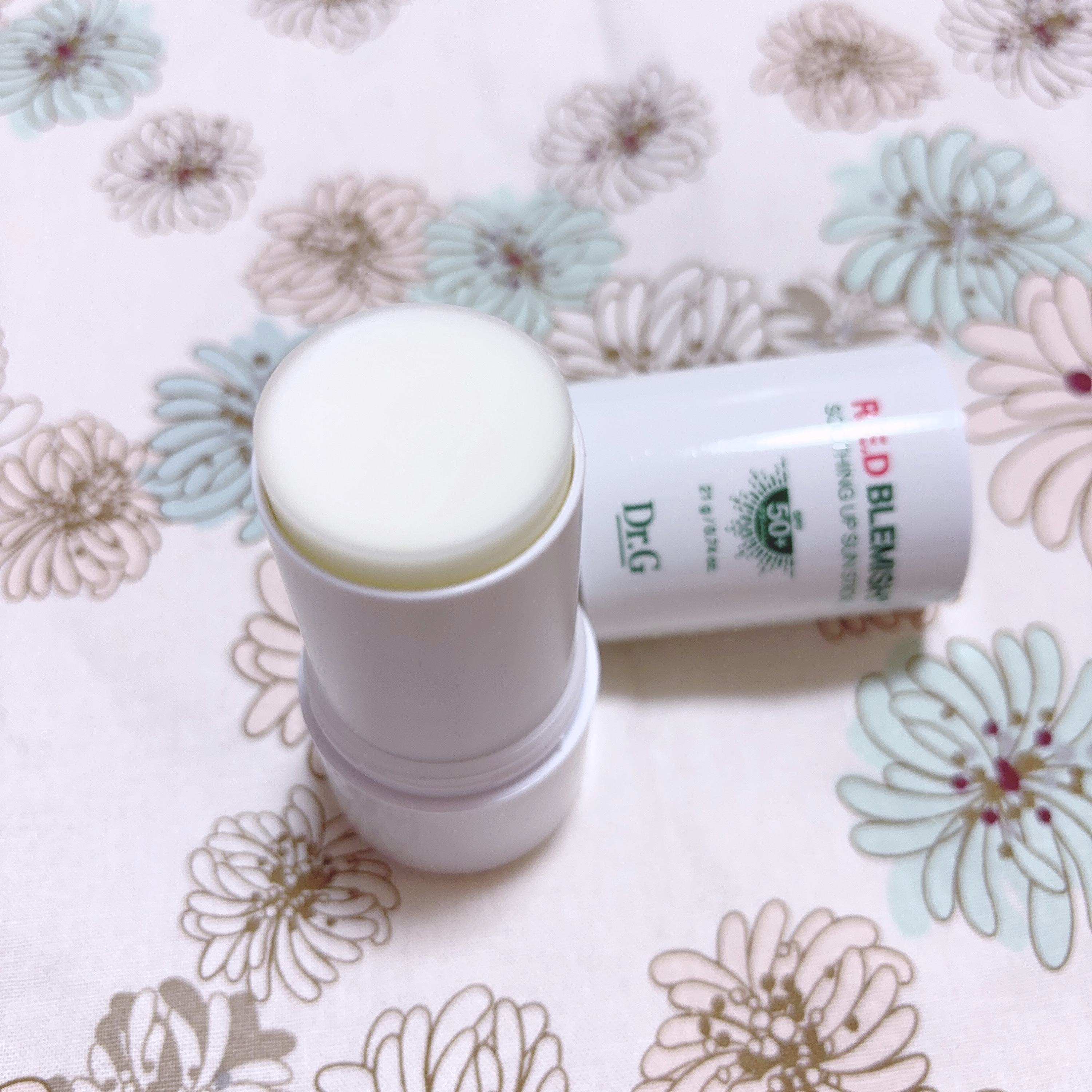 レッドブレミッシュスージングアップサンスティック/Dr.G/日焼け止めスティックを使ったクチコミ（3枚目）