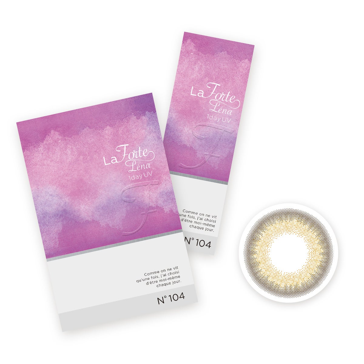 LaFORTE Lena 1day UV No.104 ミモザベージュ