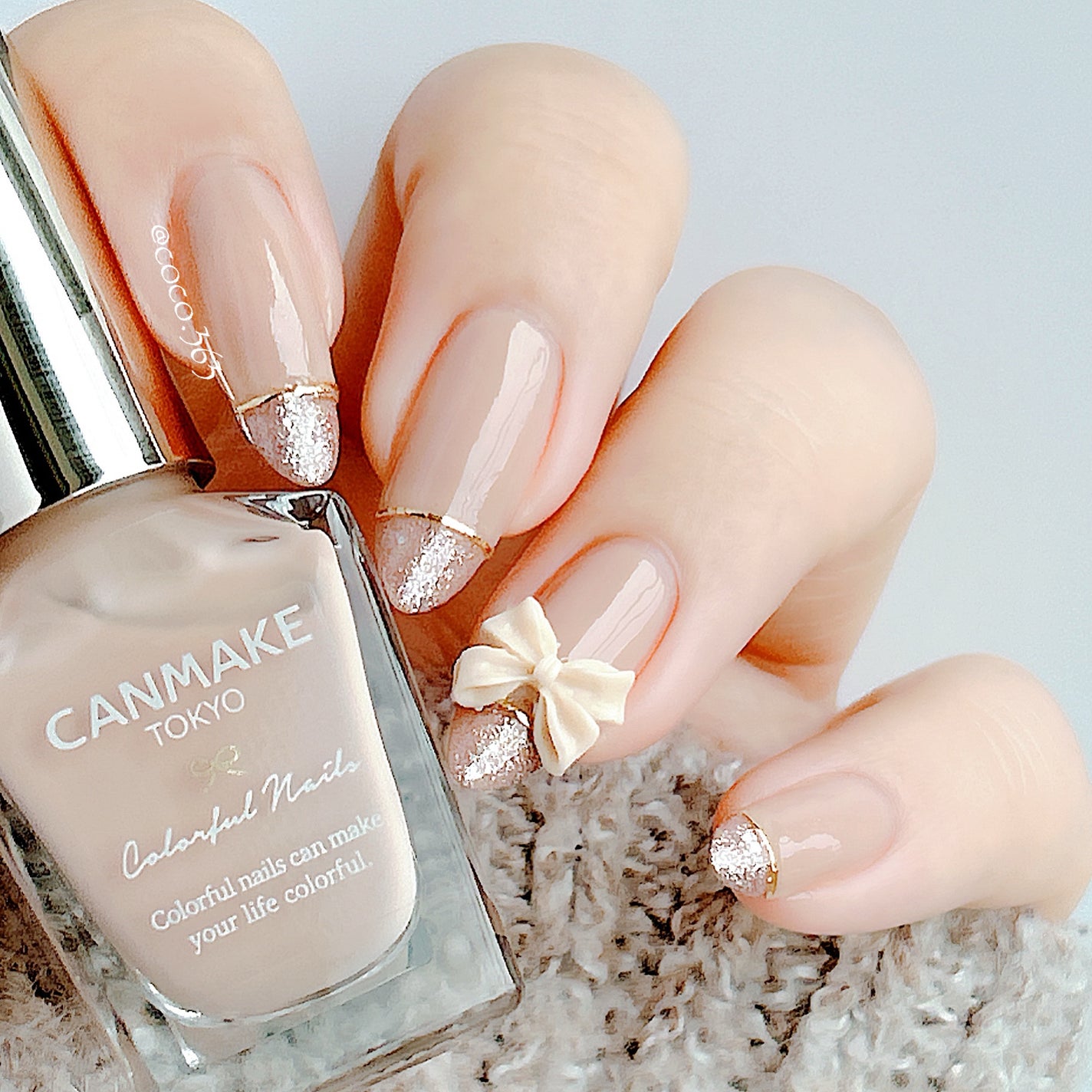 カラフルネイルズ/キャンメイク/マニキュアを使ったクチコミ(3枚目)