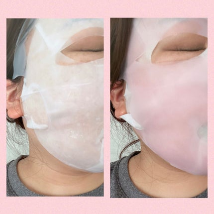 シリコーン潤マスク 2wayタイプ/DAISO/シートマスク・パックを使ったクチコミ(2枚目)