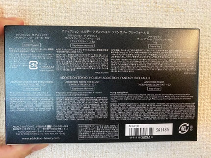 アディクション ホリデー アディクション ファンタジー フリーフォール /ADDICTION/メイクアップキットを使ったクチコミ(6枚目)