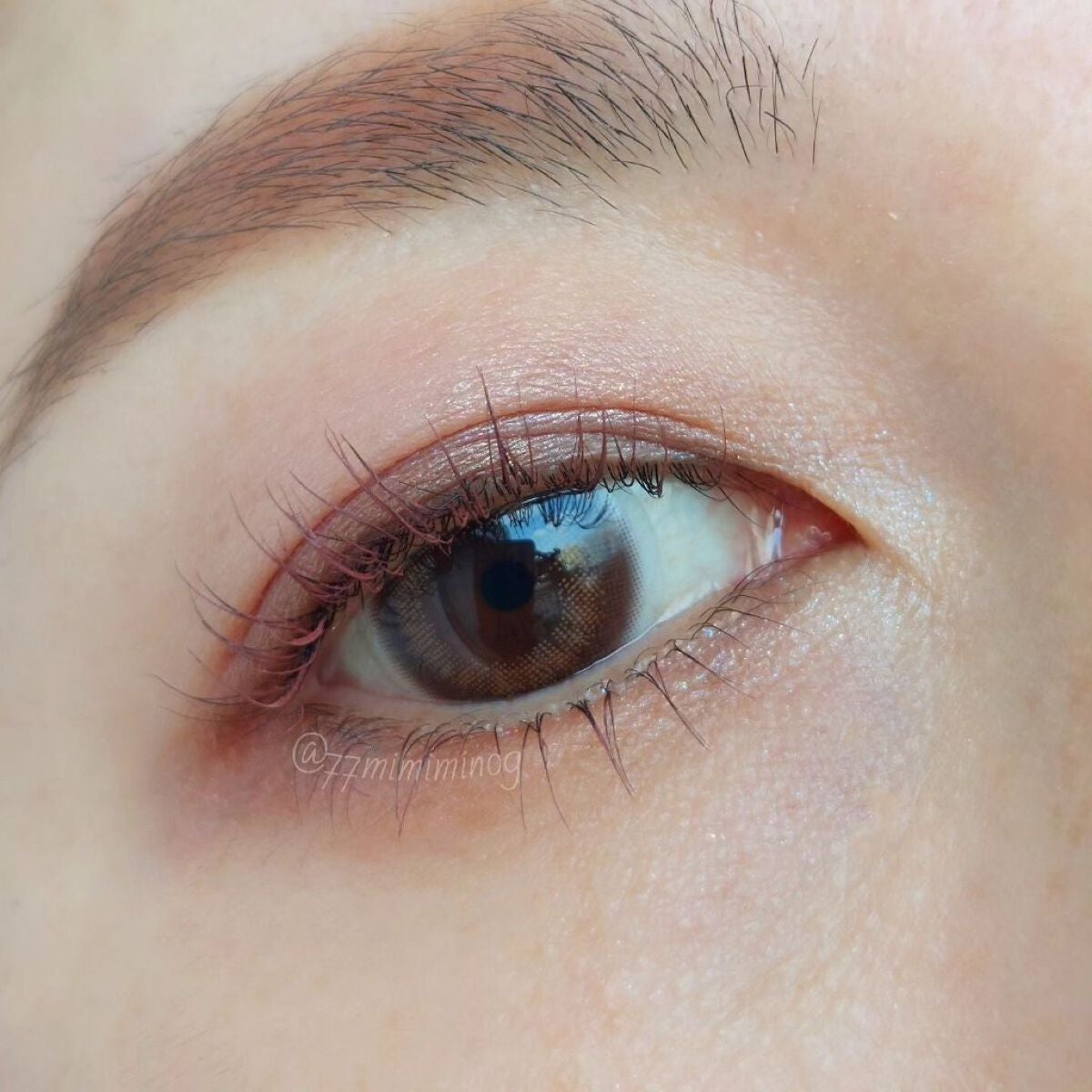 ピエナージュ ミミジェム マンスリー/PienAge/1ヶ月(1MONTH)カラコンを使ったクチコミ(2枚目)
