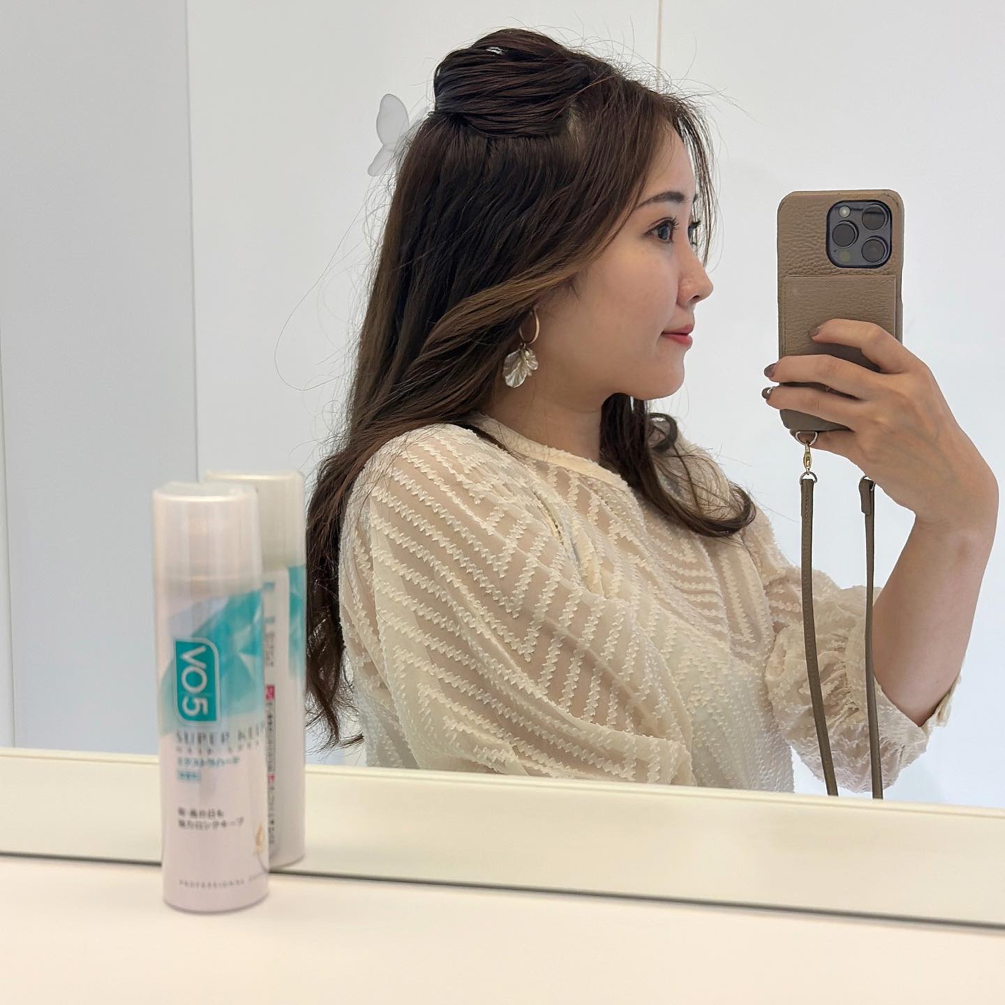 スーパーキープヘアスプレイ＜エクストラハード＞ 無香料/VO5/ヘアスプレーを使ったクチコミ（2枚目）