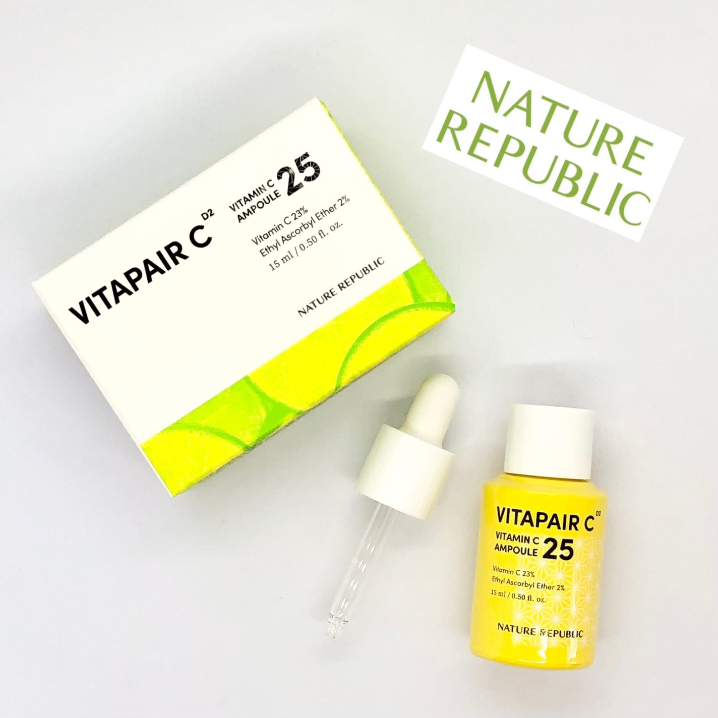 ビタペアC ビタミンC25アンプル/ネイチャーリパブリック/美容液を使ったクチコミ(1枚目)