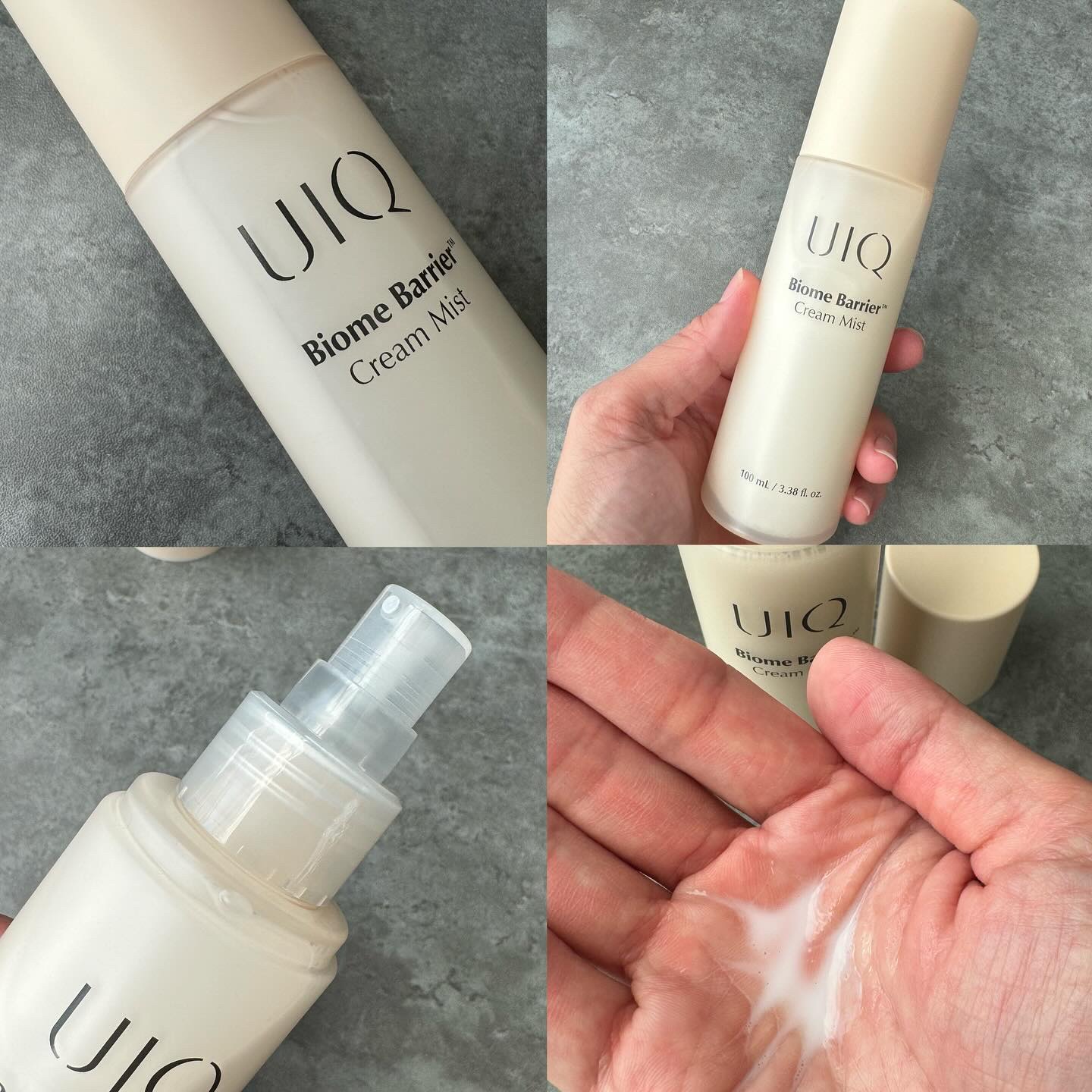 バイオームバリア クリームミスト/UIQ/ミスト状化粧水を使ったクチコミ（3枚目）