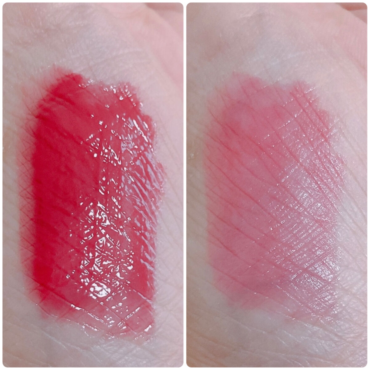 ジューシーラスティングティント/rom&nd/リップティントを使ったクチコミ（2枚目）