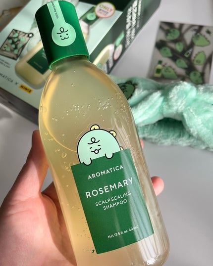 ローズマリー スカルプ スクラブ/AROMATICA/ヘッドスクラブを使ったクチコミ(10枚目)