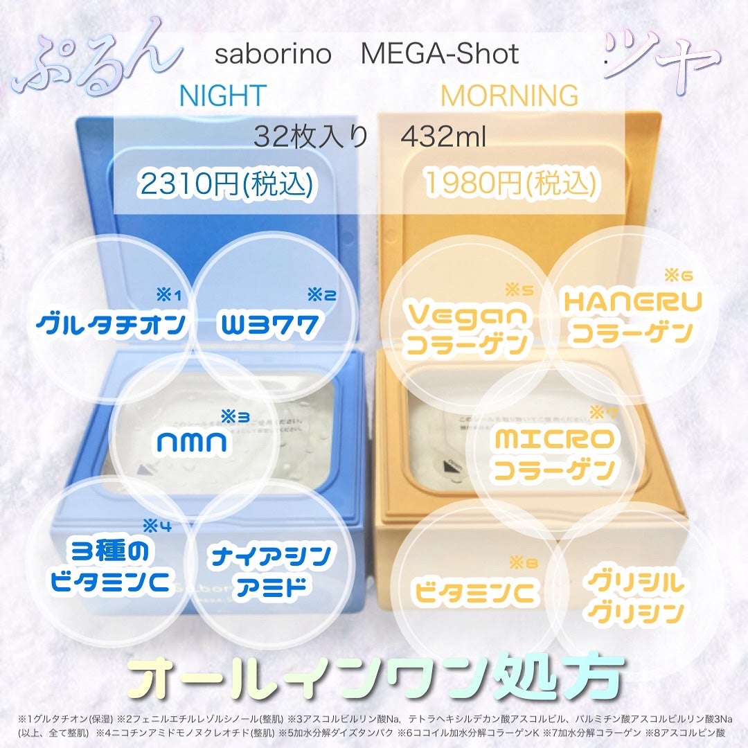 サボリーノ メガショット 朝用ツヤピールマスク CC/サボリーノ/シートマスク・パックを使ったクチコミ(2枚目)