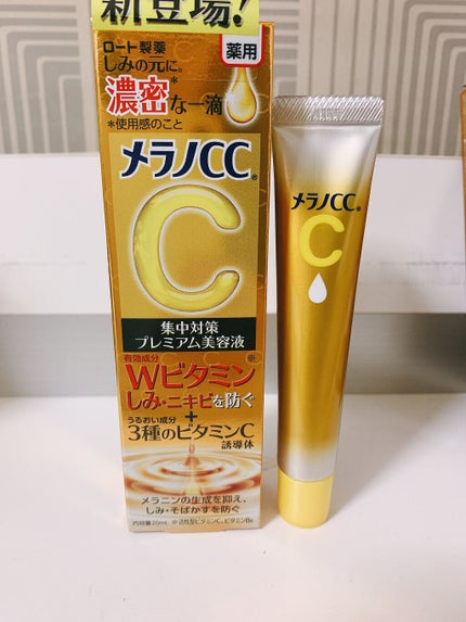 薬用しみ集中対策 プレミアム美容液/メラノCC/美容液を使ったクチコミ(1枚目)