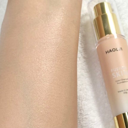 カラーチェンジファンデーション/HAOLVI/リキッドファンデーションを使ったクチコミ(7枚目)