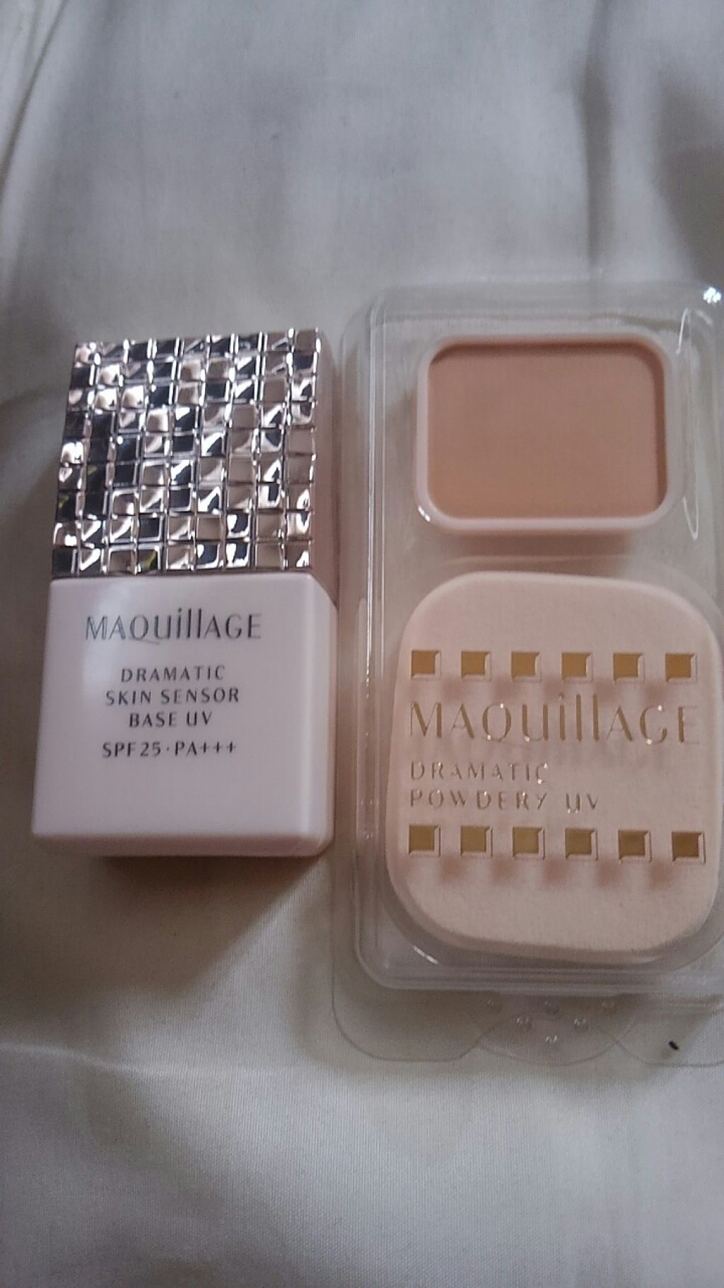 ドラマティックスキンセンサーベース UV/マキアージュ/化粧下地を使ったクチコミ（1枚目）