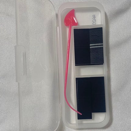 ブラックファイバー120 スーパーハードタイプ 120本入/メザイク/二重まぶた用アイテムを使ったクチコミ(2枚目)