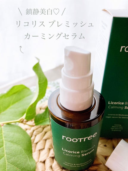 リコリス ブレミッシュ カーミングセラム/rooTree/美容液を使ったクチコミ(5枚目)