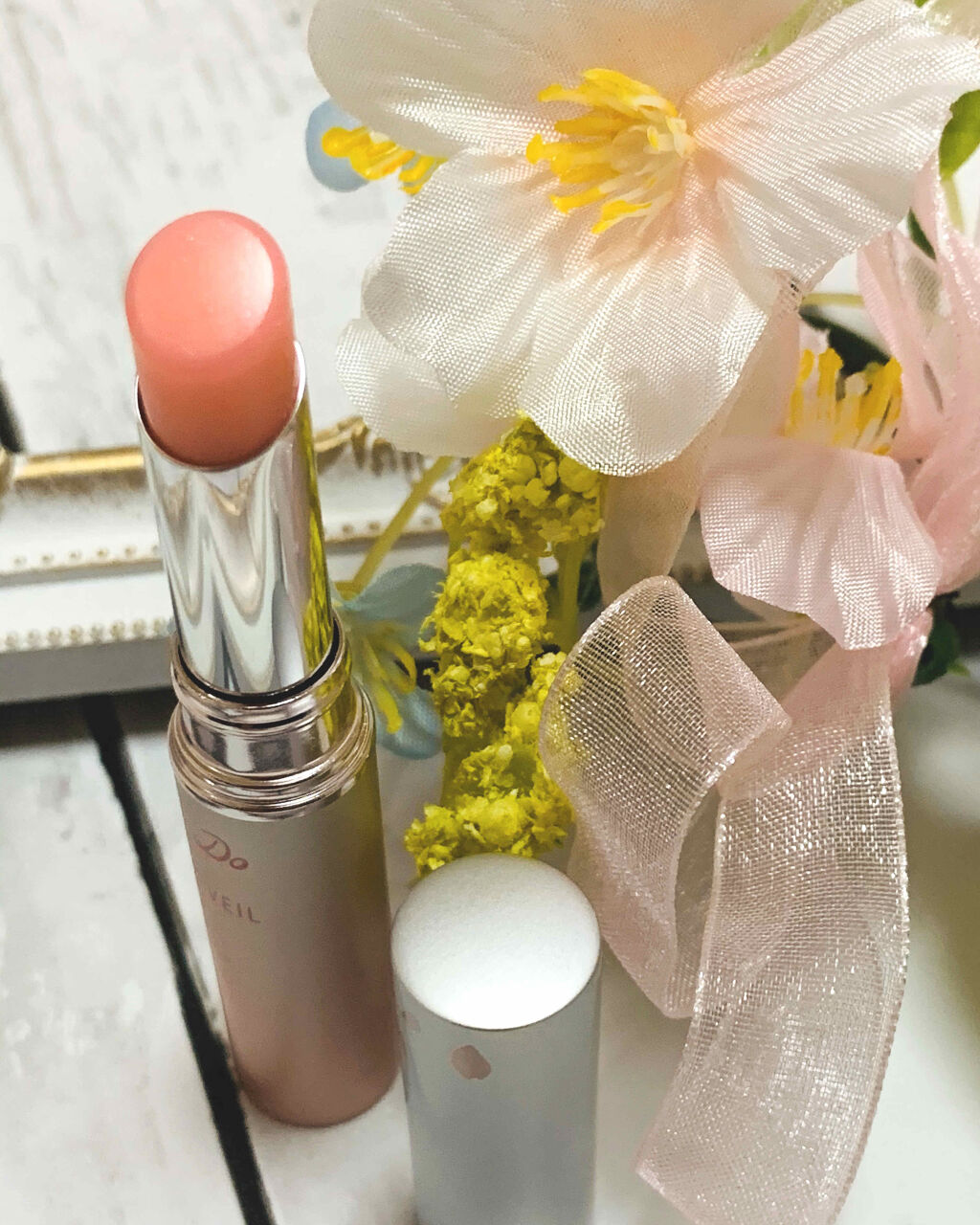 サクラヴェールリップ/パラドゥ/リップクリームを使ったクチコミ（2枚目）