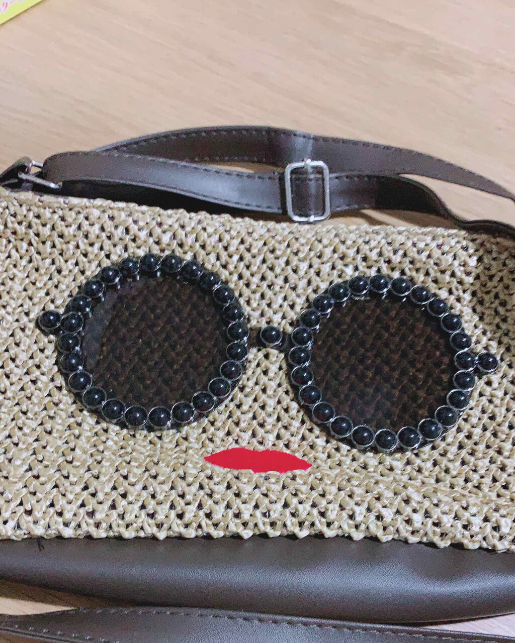 宝島社 a~jolieのクチコミ「アジョリー　ショルダーバッグ　1990円

気になってたので、買っちゃいました
めっちゃ可愛く.....」（2枚目）